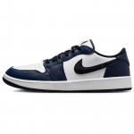 Air Jordan 1 Low Golf Midnight Navy Unisex tossud Valge Must DD9315-104 42.5