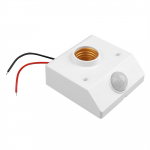 E27 Inimese infrapunaanduri lambi alus PIR liikumisanduri pirni p&otilde;hi l&uuml;liti Inimkeha andur SISSE/V&Auml;LJA Kontroller LED energias&auml;&auml;stlik lamp koridori trepid 2PCS