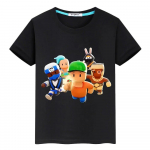 Stumble Guys pride t-s&auml;rk 100% puuvillane T-s&auml;rk y2k &uuml;hes t&uuml;kis Casual poiste anime Tees Kawaii Print Short Tops lasteriided t&uuml;drukud 120