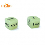 Helendav naljakas t&auml;ringukomplekt &ndash; 1 paar, p&otilde;nev reljeefefekt, kulumiskindel, purunemisvastane, seksit&auml;ringum&auml;ng paaridele roheline