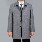 Meeste villane mantel s&uuml;gistalvine villane mantel Villane jakk Meeste hernemantel pluss suurus 7XL 7XL
