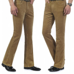 Meeste velvetist p&uuml;ksid, p&uuml;ksid, 60-70-ndad, retro stiilis p&uuml;ksid, vabaaja hipi 28 khaki