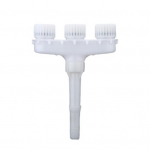 Esmaklassiline mitmeotstarbeline kastmisplastist majapidamisautode autopesu harjamispihusti otsik Aiatarbed k&ouml;&ouml;giviljavihmut valge