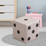 T&auml;ringu kuubiku jalatugi Ottomani Step Creative libisemiskindel stabiilne taburet magamistuppa