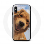 Iphone XS Max Case kuldne retriiveri koer