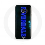 Samsung Galaxy S6 Riverdale'i seeria logo sinine &uuml;mbris