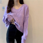Vintage lahtise l&otilde;ikega naiste kampsun, l&uuml;hike kootud pullover Magus lihtne vabaaja džemper &Uuml;mara kaelusega pikkade varrukatega top Y2K kevads&uuml;gis S sinine