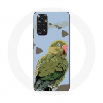 &Uuml;mbris Xiaomi Redmi Note 11 4G Parakeets Birds roheline