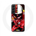 &Uuml;mbris Samsung Galaxy S21 FE Vormel 1 Sebastian Vettel F1 Red jaoks