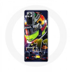Coque pour Xiaomi Redmi Note 10 Pro Formule 1 Sergio P&eacute;rez Pilote automobile F1