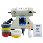 Juveelipuhvri poleerimismasin Pinkpuhverpoleerija koos tarvikutega Mitmefunktsionaalne elektriline treipingi veski isetegemise ehete puidust hambaravi jaoks 220v