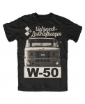 Ifa W 50 Black Truck Eastern Gland Retro L60 Ludwigsfelde Gdr Lpg Unisex T-s&auml;rk S