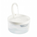 WTEMPO kassi veeautomaat lemmikloomatarbed ja lemmikloomade teisaldatav kassi ja koera veejaotur 2L valge