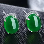 Euroopa ja Ameerika moe punk stiilis anime banaani kala k&otilde;rvar&otilde;ngad Yang roheline smaragd k&otilde;rvar&otilde;ngad ehted kingitus hulgim&uuml;&uuml;k