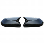 mirror silver car rearview trims for toyota avalon    xx50 auto styling accessories camry corolla   exterior Bright black