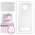 apgo Ultra Clear Protective Skin Sticker for the back compatible with Motorola Moto Z3 Play, Wrap Film, Hydrogel Film, Flexible, Soft TPU with positio