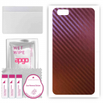 apgo skin sticker film foil vinyl for the BACK compatible with Asus Zenfone 4 Max ZC520KL, scratch-resistant, easy to install - Carbon Chameleon CAKA5