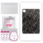 apgo Protective Skin Sticker for the back compatible with Vivo Pad2, Wrap Film, Foil, Vinyl - Pattern Carbon Black Pixel