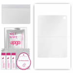 apgo Ultra Clear Protective Skin Sticker for the back compatible with Teclast M18, Wrap Film, Hydrogel Film, Flexible, Soft TPU with positioning layer