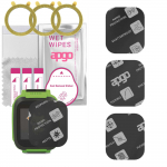 3x apgo MATTE h&uuml;briidne kaitseklaas, mis &uuml;hildub Forever Kids Watchiga FIND ME KW-200, painduv nanoklaas, suurep&auml;rane asendus karastatud klaasile, sc