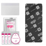 apgo MATTE Hybrid protective glass compatible with Huawei Y8p, flexible nano glass, great replacement for tempered glass, scratch-resistant, full glue