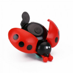 Jalgrattakell Lovely Kid Beetle Lepatriinu r&otilde;ngaskell rattas&otilde;idule Jalgrattas&otilde;idule Mitmev&auml;rviline helisignaal punane