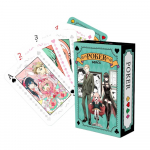 Anime SPY X FAMILY Haikyuu Cosplay lauam&auml;ngukaardid Jujutsu Kaisen k&otilde;va kaanega pokkerikaart SPY X FAMILY 2