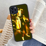 Naruto Uzumaki telefoni&uuml;mbris iphone 13 12 11 Pro Max Mini XS 8 7 Plus X SE 2020 XR matt l&auml;bipaistev kate iphone XS MAX