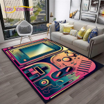 Game Boy GamePad Retro m&auml;ngukonsooli vaibavaip kodu elutoa diivani uksemati sisekujundus, lasteala vaip libisemiskindel p&otilde;randamatt 40x60cm