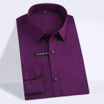 Stretch Bamboo Fiber Soft mugavad pikkade varrukatega tugevad ametlikud meeste klassikalised sotsiaalsed s&auml;rgid XL