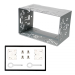Raadiopeamooduli paigaldusraam Universaalne automaatne paneel Audio Dash Mount Kit karp 2-Din auto DVD-raadiom&auml;ngija jaoks Sisetarvikud 2Din liitmike komplekt