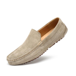Suede nahast meestele m&otilde;eldud mokassiinid Super pehmed mokassiinid kingad meestele Suurused 38-46 Libistatavad meestele tasased kingad Vabaaja jalatsid 45 gray