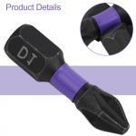 5 tk partiipea legeeritud terasest must k&auml;sit&ouml;&ouml;riist, magnet