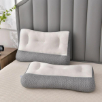 Parandus Kaela L&uuml;lisamba Padi Tugi Kaela Magamispadi S&uuml;damik T&auml;iskasvanu Ortopeediline Spetsiaalne Survevaba Padi 48x74cm hall