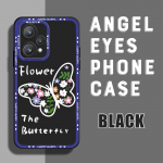 iPhone'i jaoks Samsung Huawei Honor Xiaomi Redmi OPPO Realme Vivo telefoni&uuml;mbris, v&auml;rvitud muster, pehme kummist t&auml;iskaanega kaamera kaitse disain kest Xiaomi Poco C50/Poco C51 valge