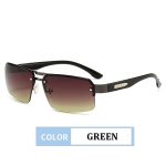 Uued meeste s&otilde;iduprillid Retro p&auml;ikeseprillid Mood poolraamilised p&auml;ikeseprillid Naiste p&auml;ikeseprillid pruun