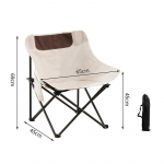 Kaasaskantav kokkupandav matkatool Kuutool kalap&uuml;&uuml;gitoolid telkimis-grilltoolid aed Matkaiste Kerged toolid vaba aja reisitoolid must