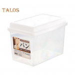 Leivakast 3,4-liitrine &otilde;hukindel leivakonteiner k&ouml;&ouml;gileti jaoks, suur v&otilde;ileivahoidja BPA-vaba leivahoidja &otilde;hukindla kaanega virnastatav puhas