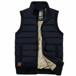 Suure suurusega talvine soe vabaaja v&auml;lir&otilde;ivad varrukateta jakk Meeste vest, mitu taskuvest XXXXXL