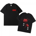 Anime Tokyo Ghoul Spider Lily T-s&auml;rk Mehed Naised Lahedad Kane Kiken Graafilise tr&uuml;kiga meeste T-s&auml;rgid Suured t&auml;navar&otilde;ivad Paar T-s&auml;rgid XL