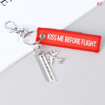 Lennu v&otilde;tmehoidja komplekt, suudlus enne lennukimeeskonna ohutut metalli nikerdamist