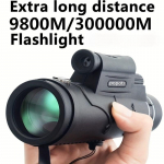 HaleBor 50x60 Valgustatud Laser Kaugvaate &Ouml;ise N&auml;gemise Suure V&otilde;imsusega K&otilde;rglahutusega V&auml;litingimustes Monokulaarne Teleskoop Update version 9800M-300000M must