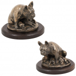French Bulldog, Frenchie II - dog statue, figurine for office, trophy for dog show by Art-Dog brand