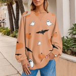 Naiste vabaaja triibuline pikkade varrukatega s&auml;rk XL