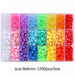 1 karp/kott Pailhelmes komplekt DIY k&auml;ev&otilde;ru kaelakee k&otilde;rvar&otilde;ngad ehtetarvikud 9x6mm 1200pcs/box