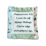 Palvetekk, mille sees on rist, tasku kallistus palvetekk Faith Prayer Mini