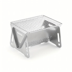 Mini roostevabast terasest kokkupandav s&ouml;egrill, kaasaskantav grill-grill telkimiseks ja piknikuks, vastupidav k&otilde;rgele temperatuurile, lihtne teisaldada