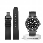 Klassikaline kummist rihm Seiko Citizen Omega kiirkinnitusega kellarihmale 20mm 22mm 24mm silikoonist Tropic nutikellarihm 20mm