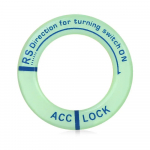 1/3 tk auto v&otilde;tmehoidja kleebised helendavad 3D interj&ouml;&ouml;ri l&uuml;liti kleebised V&otilde;tmehoidja mootorratta &uuml;mbritseva valguse &ouml;&ouml;kaunistused