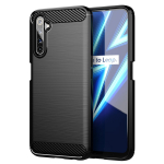 Realme 6 Pro 6pro jaoks realme6 pro pehme silikoon&uuml;mbris, luksuslik tagakaas realme 6pro p&otilde;rutuskindlatele mattidele kaitsvatele telefoni&uuml;mbristele For Realme6 Pro must